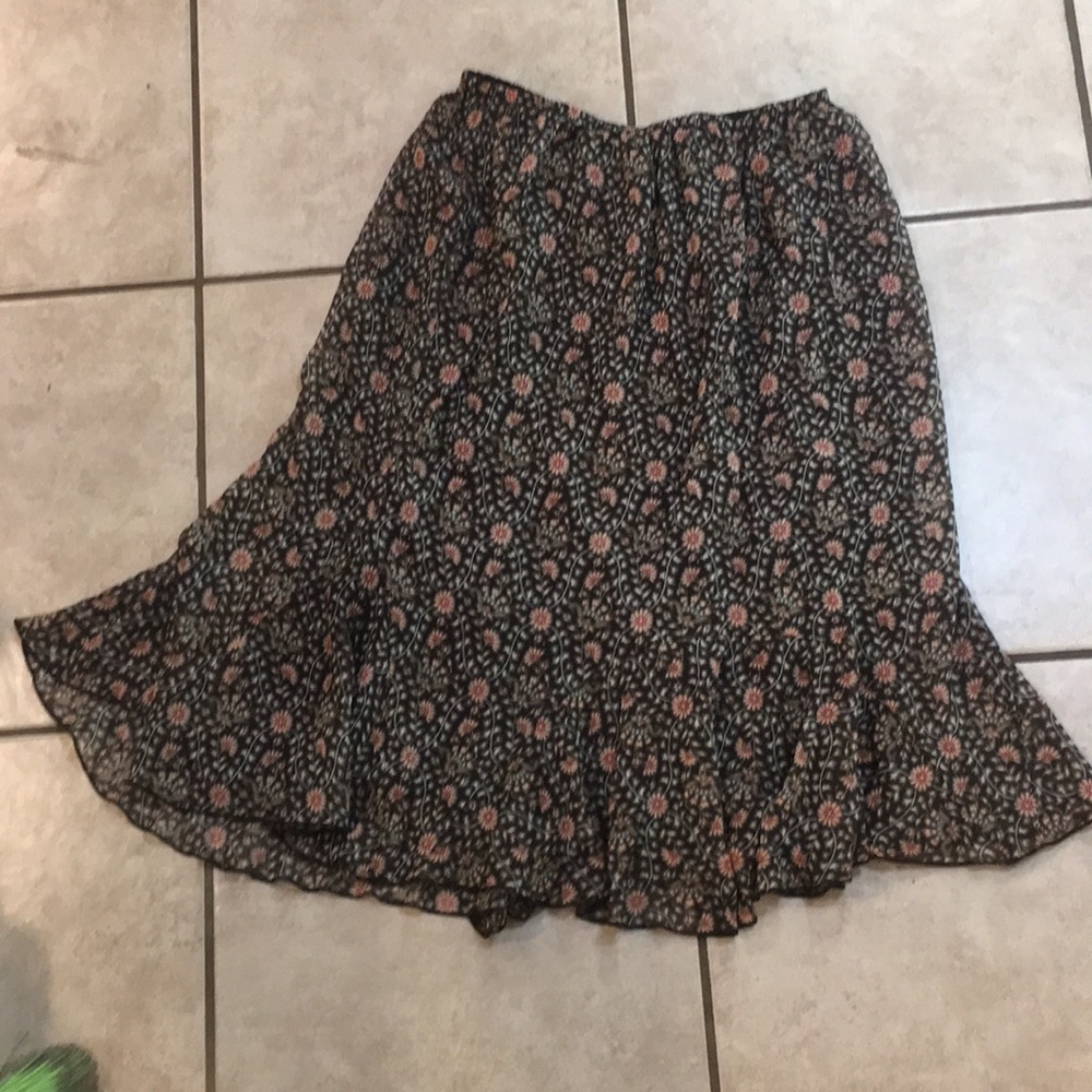 Floral skirt